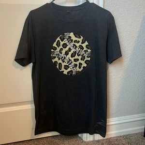 Cheetah print softball/baseball shirt